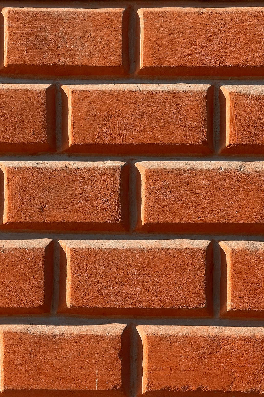 Red bricks.